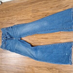 Bell bottom flare leg nobo jeans